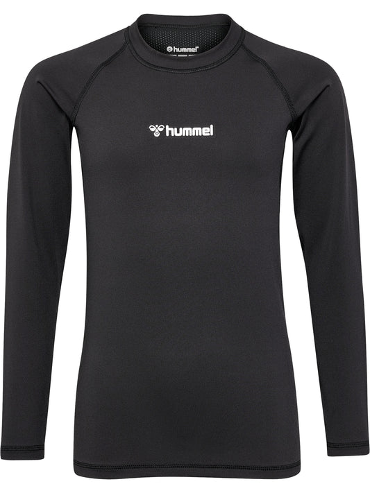 HUMMEL Bl Performance Tee L/S Unisex Kind Schwarz
