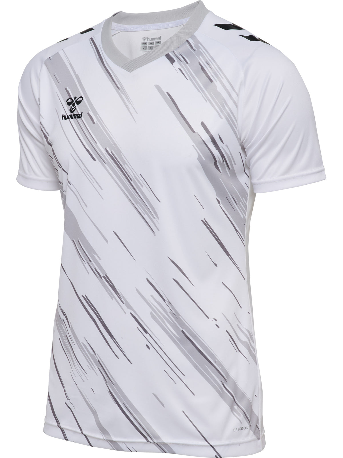 HUMMEL Match Triumph Jersey S/S (white/steel gray)
