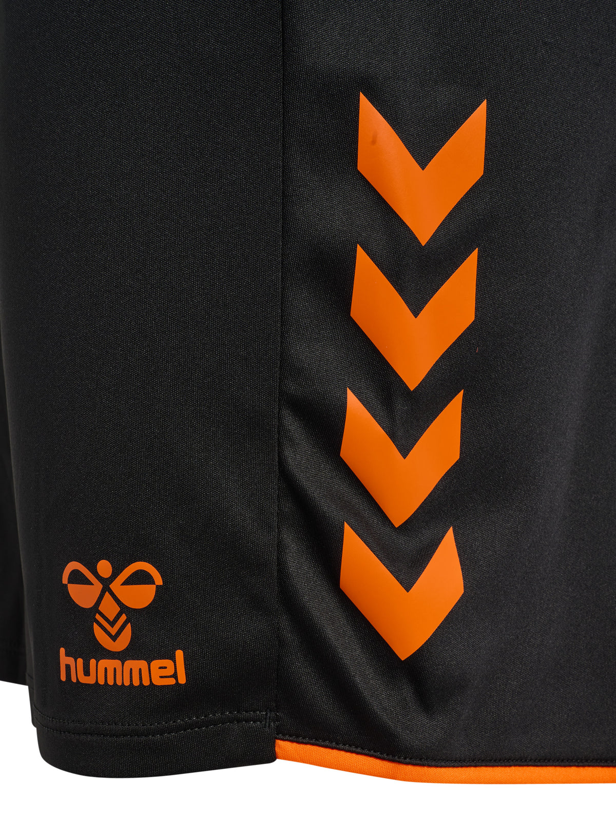 HUMMEL Core 2.0 Shorts Damen (black/orange tiger)