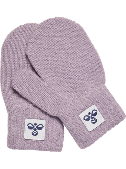 HUMMEL Mini Knit Mittens 2-Pack Kind (sea fog)