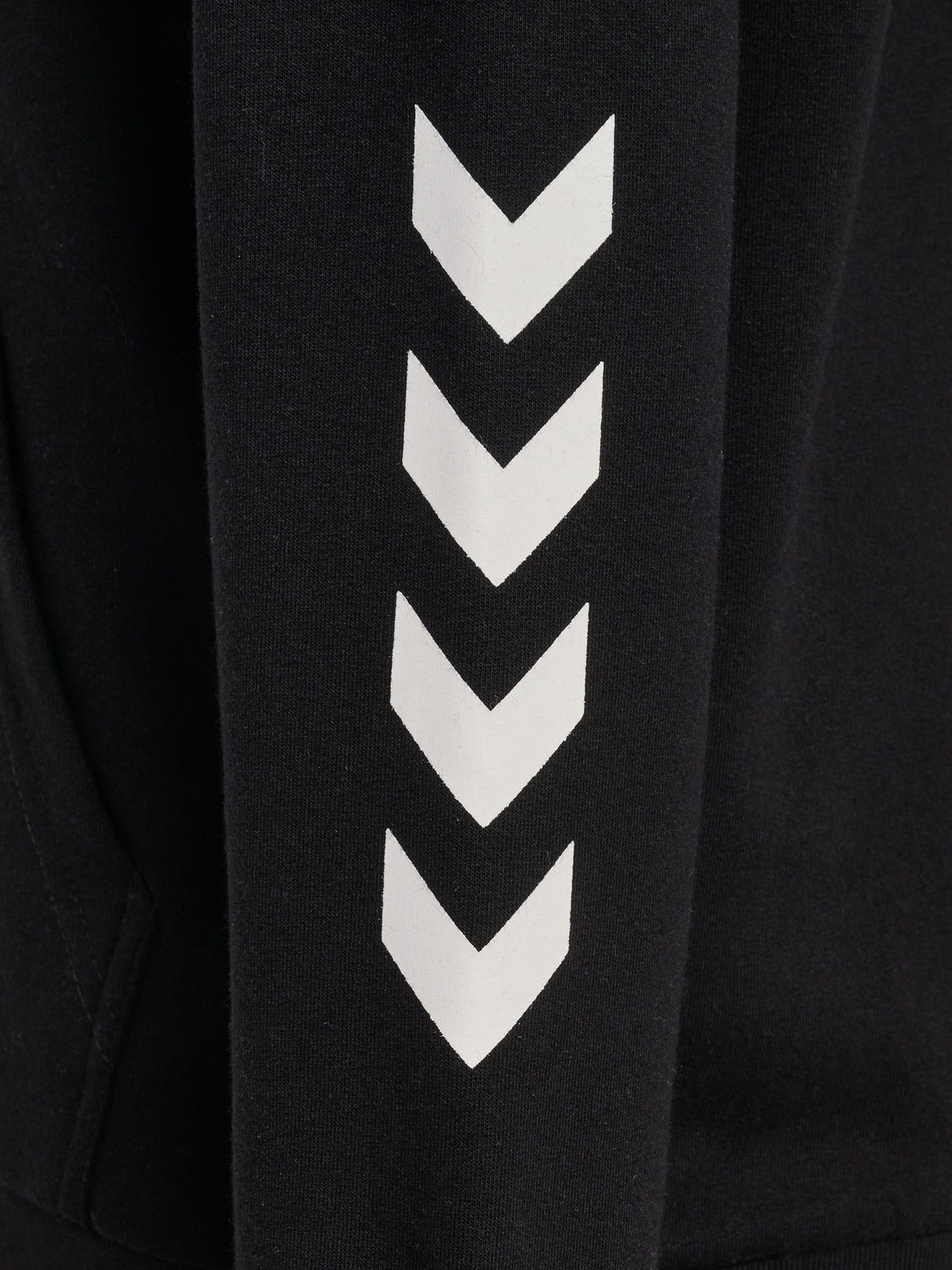 HUMMEL Reg Logo Hoodie Kind (black)