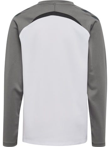 HUMMEL Lead 2.0 Crew Sweat Kind (white/steel gray)