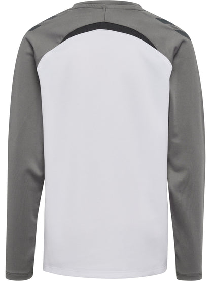 HUMMEL Lead 2.0 Crew Sweat Kind (white/steel gray)