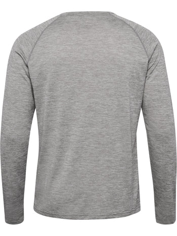 NEWLINE Active T-Shirt L/S (gray contours)