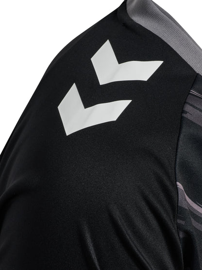 HUMMEL Match Triumph Jersey S/S (black/steel gray)