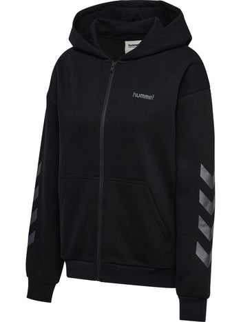 HUMMEL Keeper Chevron Zip Hoodie Damen (black)