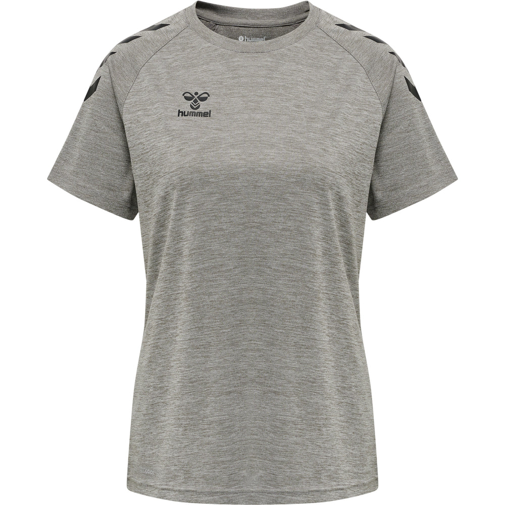 HUMMEL Core Xk Core Poly Tee S/S Damen Grau