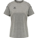 HUMMEL Core Xk Core Poly Tee S/S Damen Grau