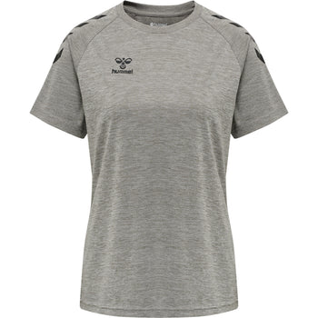 HUMMEL Core Xk Core Poly Tee S/S Damen Grau