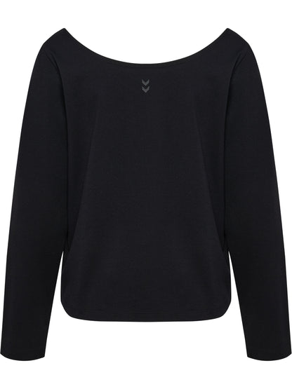 HUMMEL Soft Boat Neck T-Shirt L/S Damen (black)