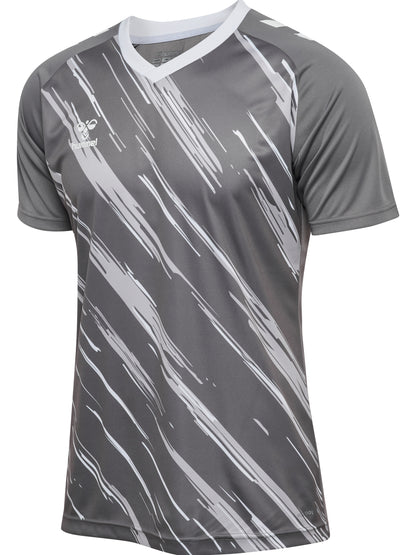 HUMMEL Match Triumph Jersey S/S (steel gray/white)
