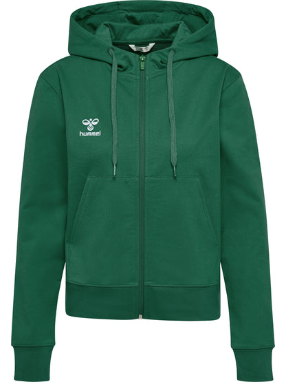 HUMMEL Go 2.0 Zip Hoodie Damen (evergreen)
