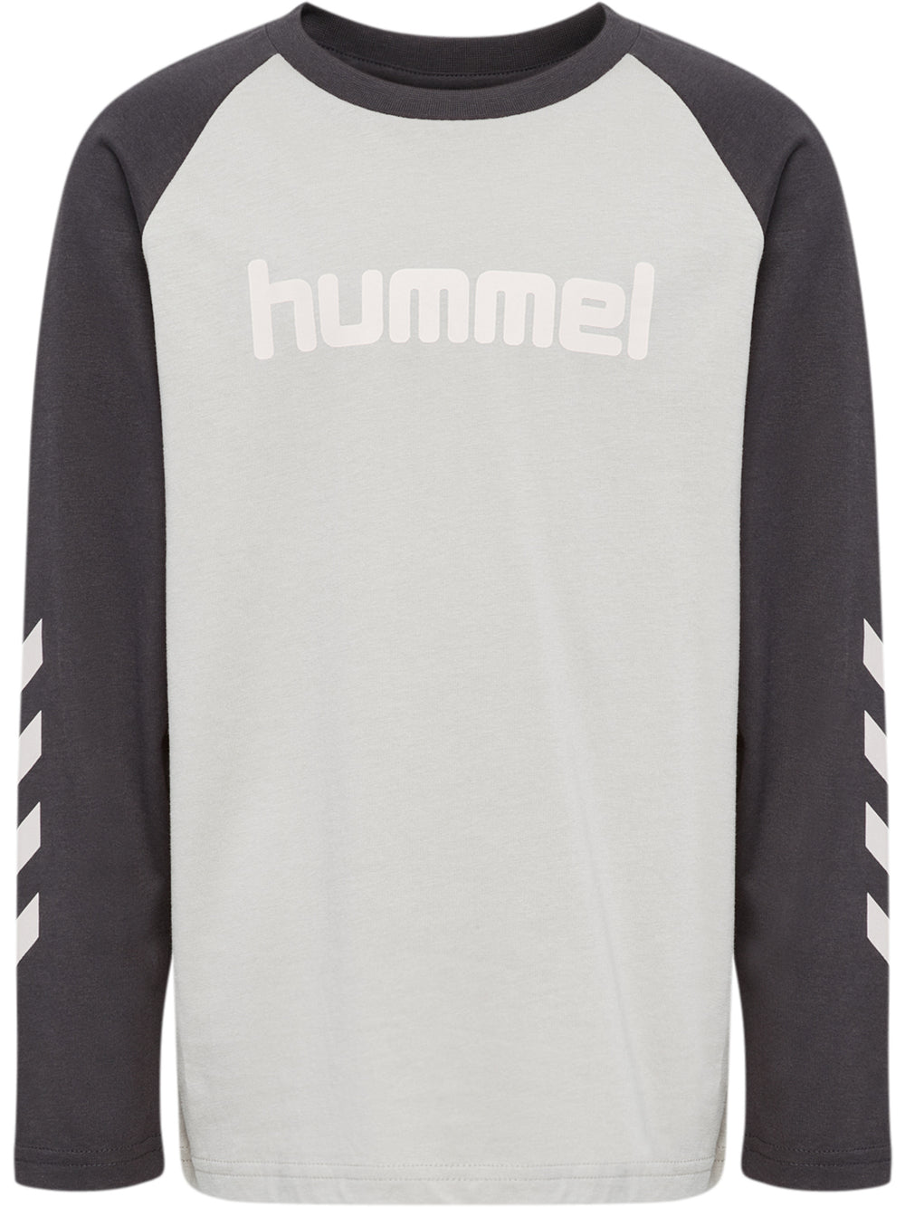 HUMMEL Logo T-Shirt L/S Kind (ebony)