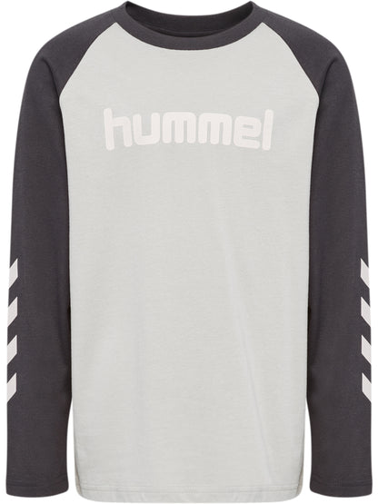 HUMMEL Logo T-Shirt L/S Kind (ebony)