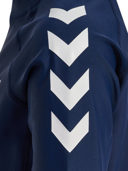 HUMMEL Swim T-Shirt L/S Kind (dress blues)