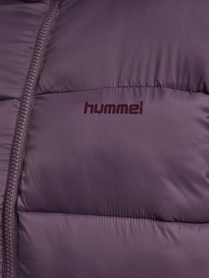 HUMMEL Mid Lenght Puffer Jacket Damen (black plum)