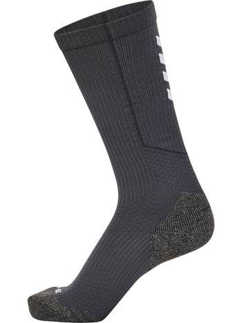 HUMMEL Pro Training Socks High (asphalt/white)
