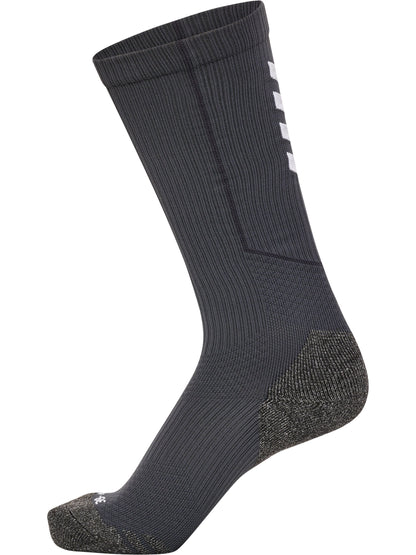 HUMMEL Pro Training Socks High (asphalt/white)