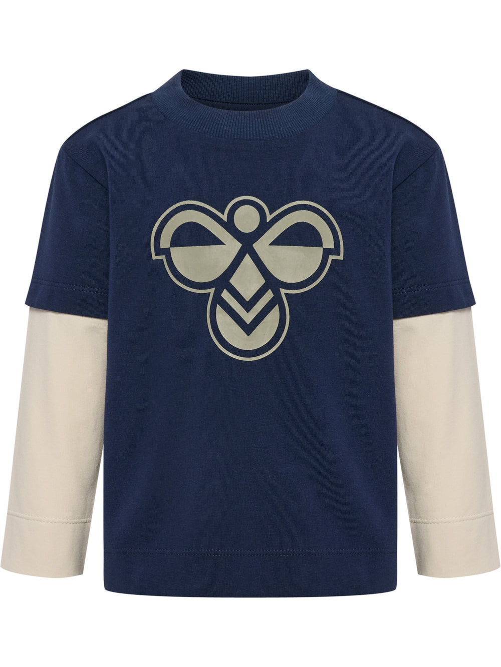 HUMMEL Mini Loose Layer T-Shirt L/S Kind (dress blues)