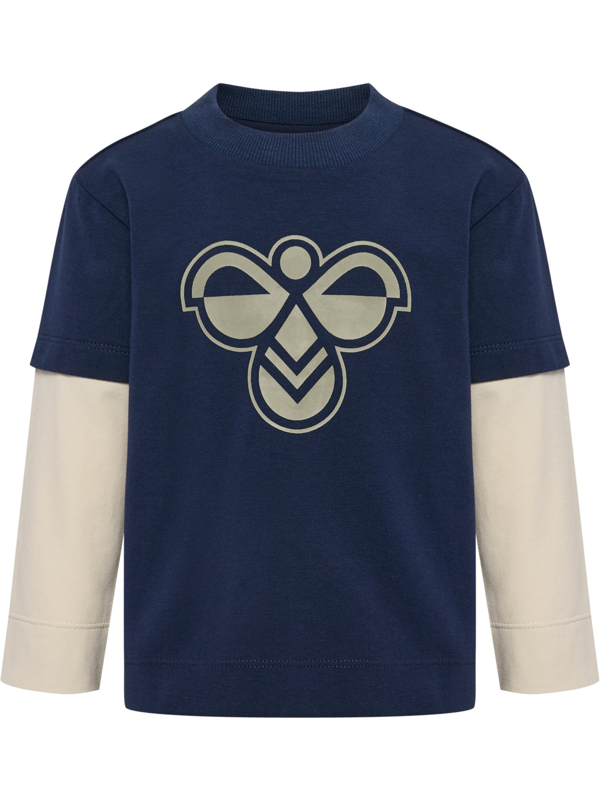 HUMMEL Mini Loose Layer T-Shirt L/S Kind (dress blues)