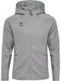 HUMMEL Cima 2.0 Zip Hoodie Herren Grau