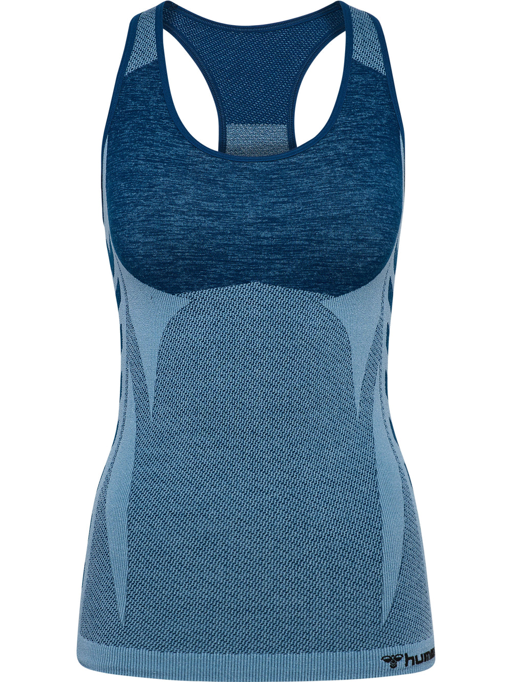 HUMMEL Clea Seamless Top Damen (navy peony/faded denim)