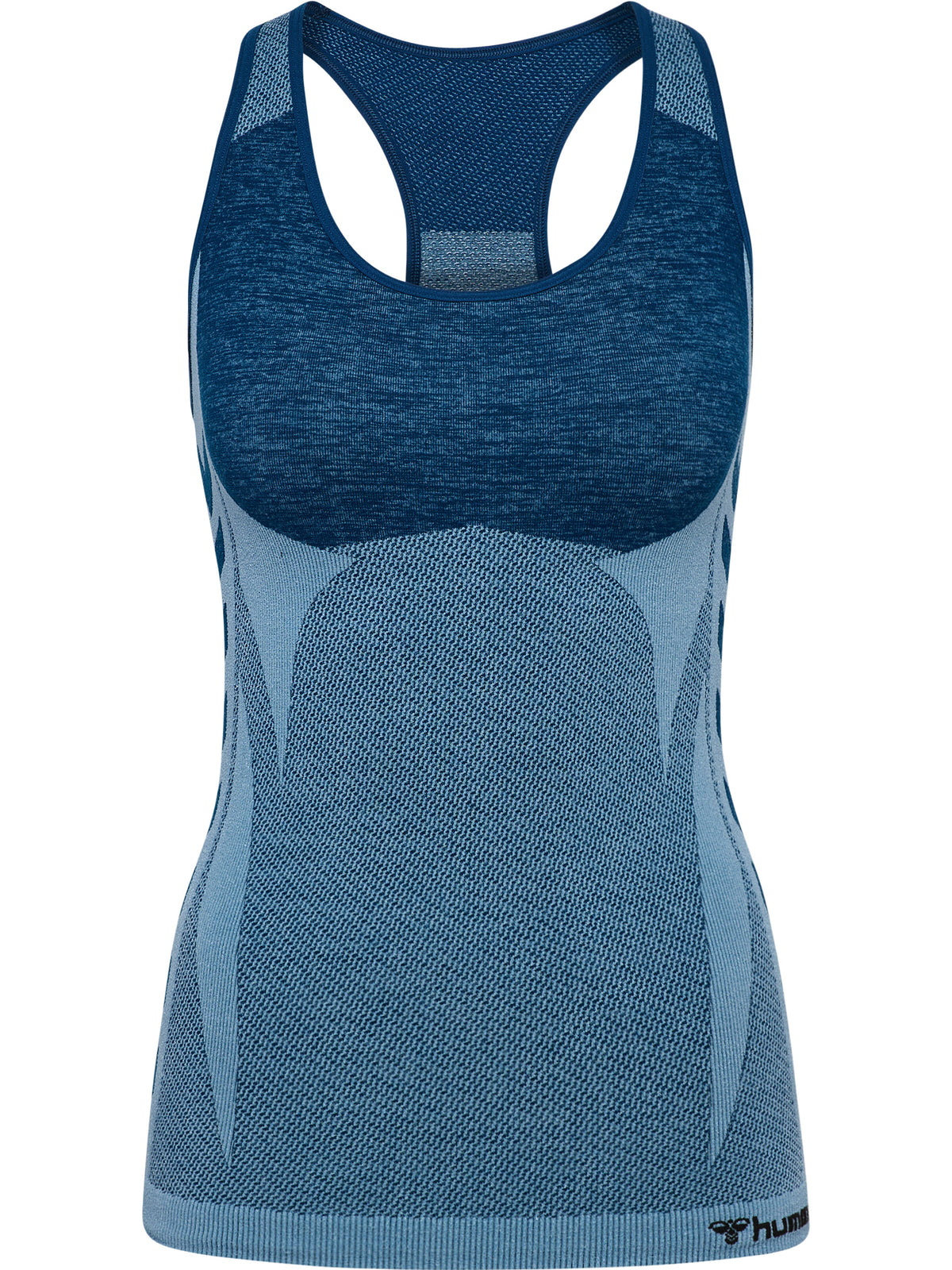 HUMMEL Clea Seamless Top Damen (navy peony/faded denim)