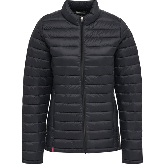 HUMMEL Red Quilted Jacket Damen Schwarz