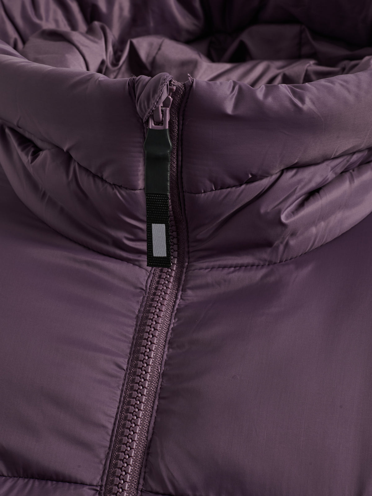 HUMMEL Mid Lenght Puffer Jacket Damen (black plum)