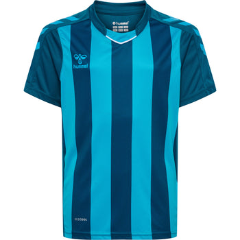 HUMMEL Core Xk Striped Jersey S/S Unisex Kind Blau