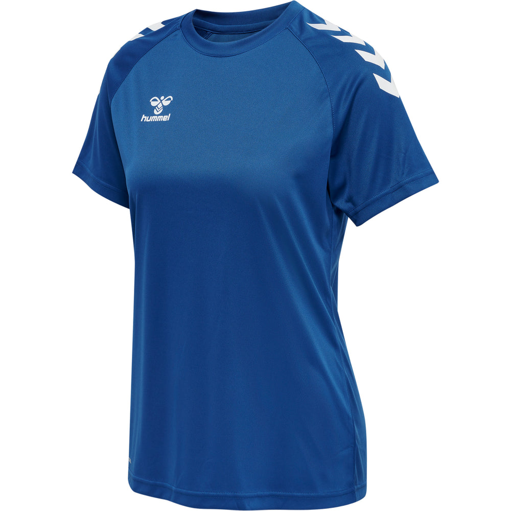 HUMMEL Core XK Core Poly Tee S/S Damen (true blue)
