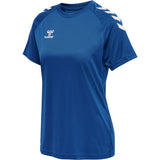 HUMMEL Core XK Core Poly Tee S/S Damen (true blue)