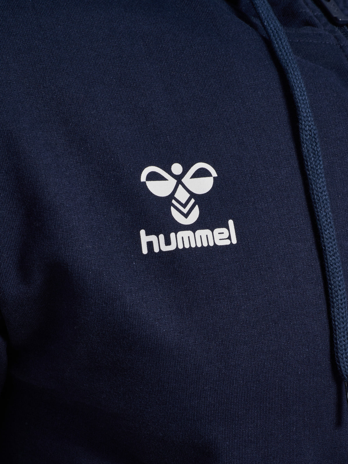 HUMMEL Go 2.0 Chevron Zip Hoodie (marine)