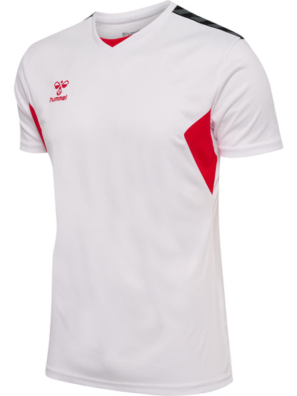 HUMMEL Authentic PL Jersey S/S (white/true red)