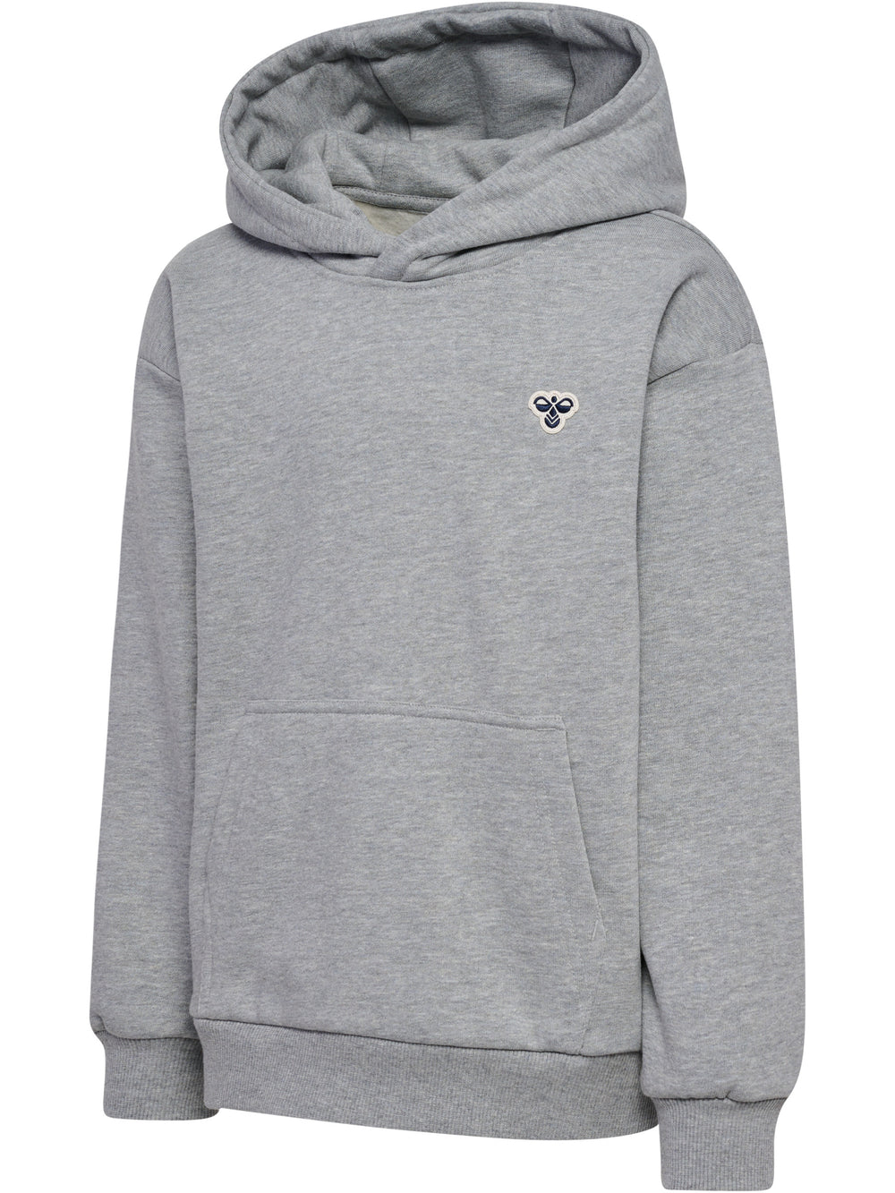 HUMMEL Loose Hoodie Bee Kind (grey melange)