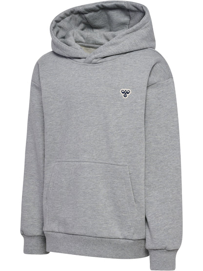 HUMMEL Loose Hoodie Bee Kind (grey melange)