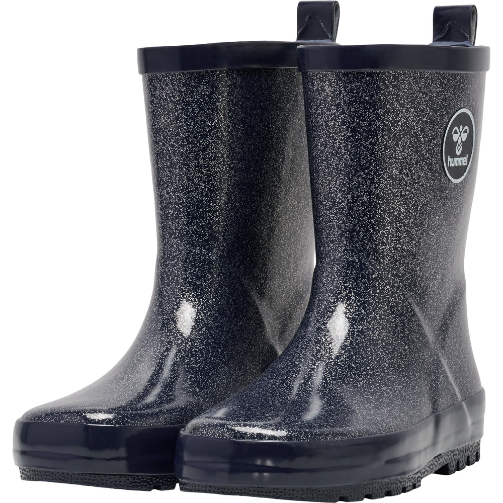 HUMMEL Rubber Boot Glitter Kind (black iris)