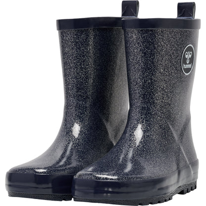 HUMMEL Rubber Boot Glitter Kind (black iris)
