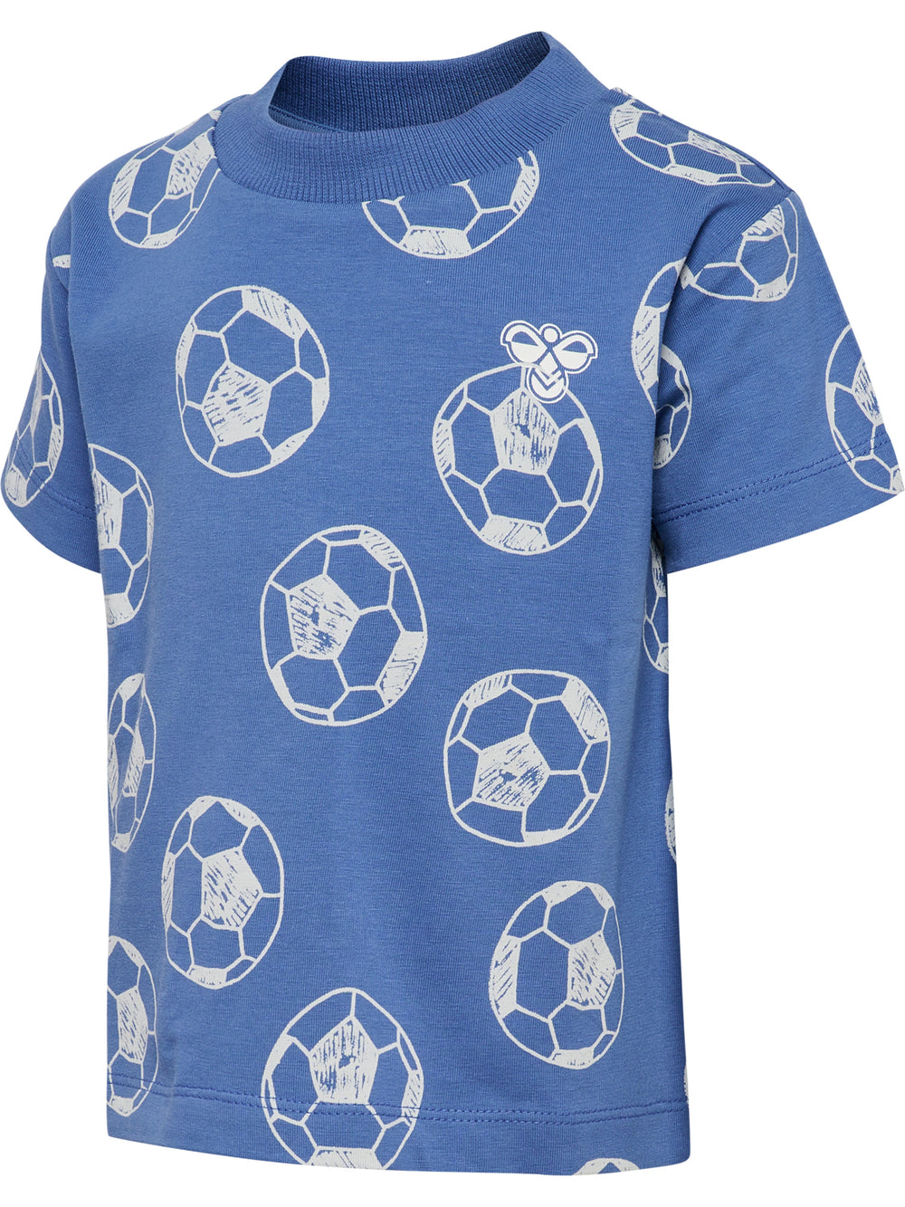 HUMMEL Mini Loose AOP T-Shirt S/S Kind (dutch blue)