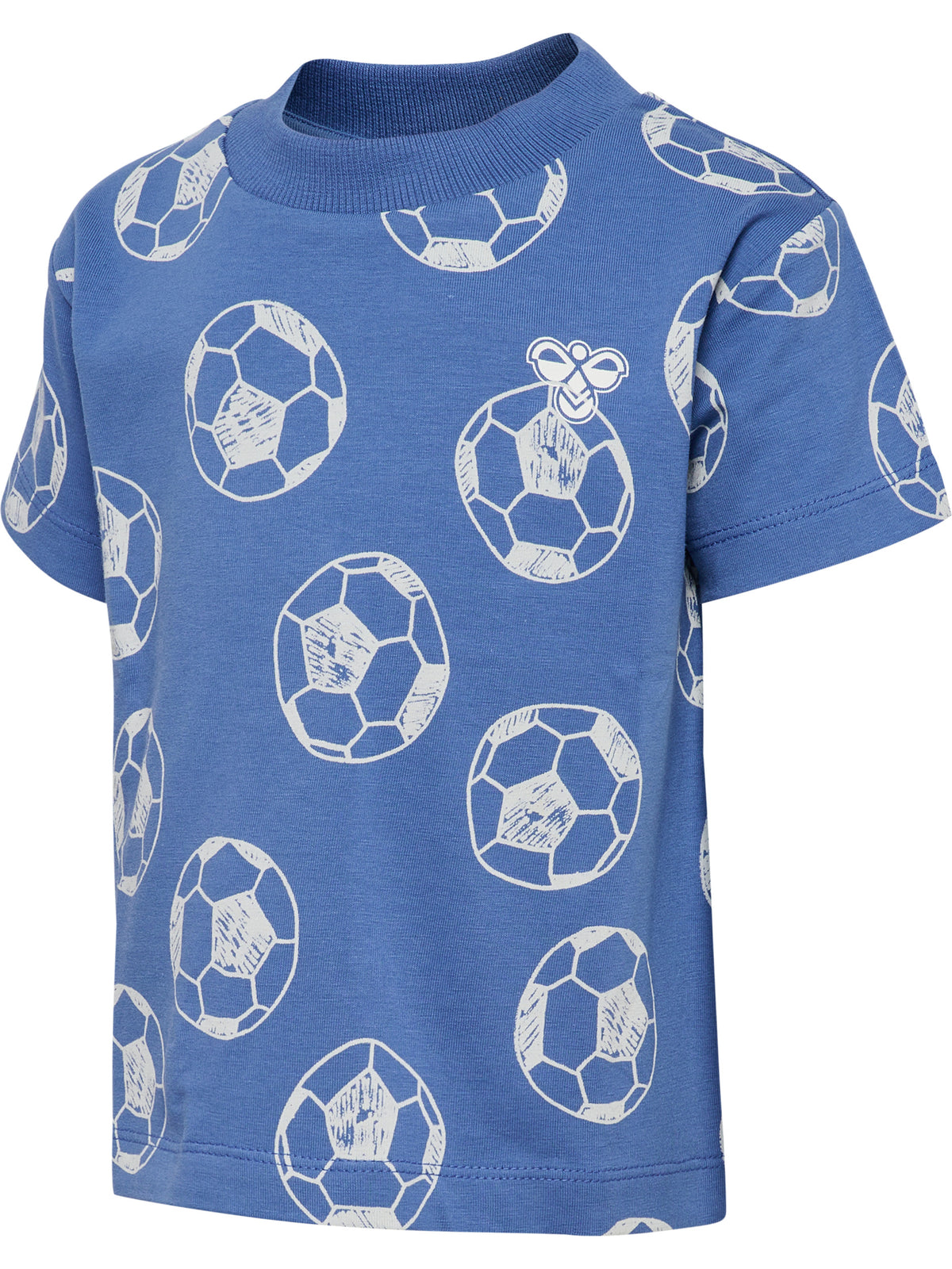 HUMMEL Mini Loose AOP T-Shirt S/S Kind (dutch blue)