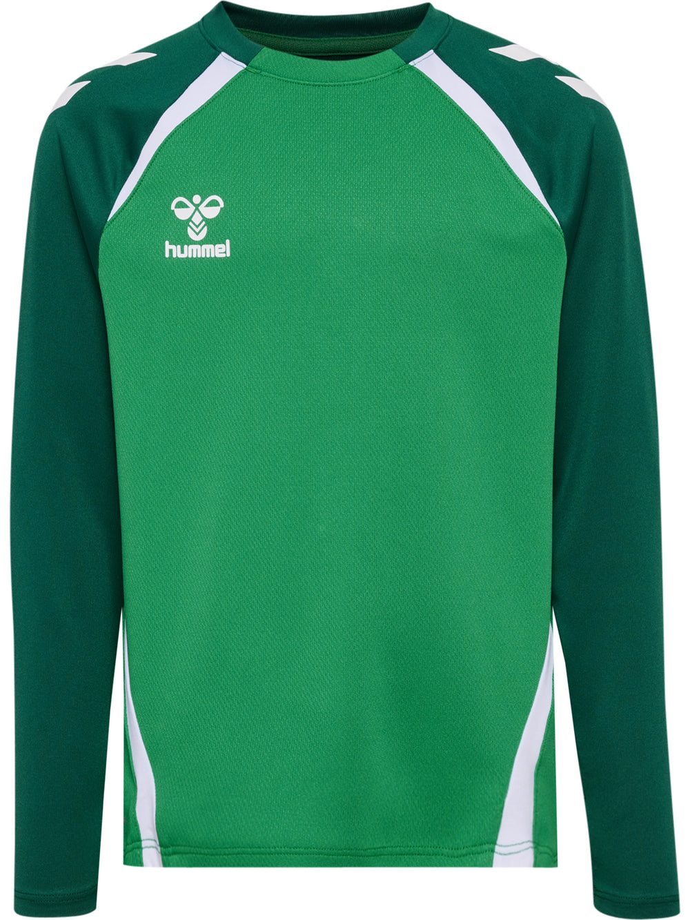 HUMMEL Lead 2.0 Crew Sweat Kind (jelly bean/evergreen)