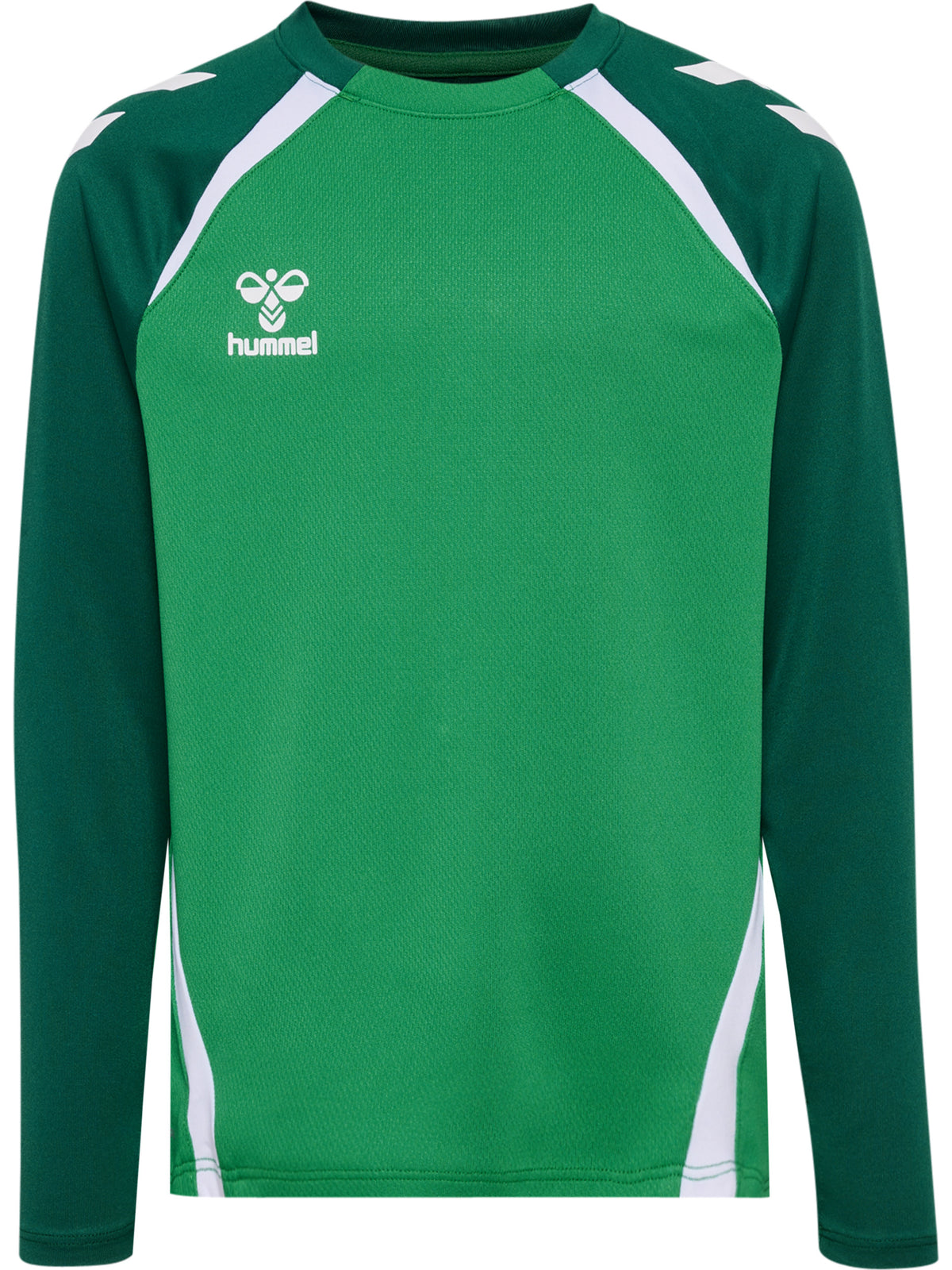 HUMMEL Lead 2.0 Crew Sweat Kind (jelly bean/evergreen)