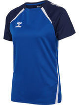 HUMMEL Lead 2.0 Jersey S/S Damen (true blue/marine)