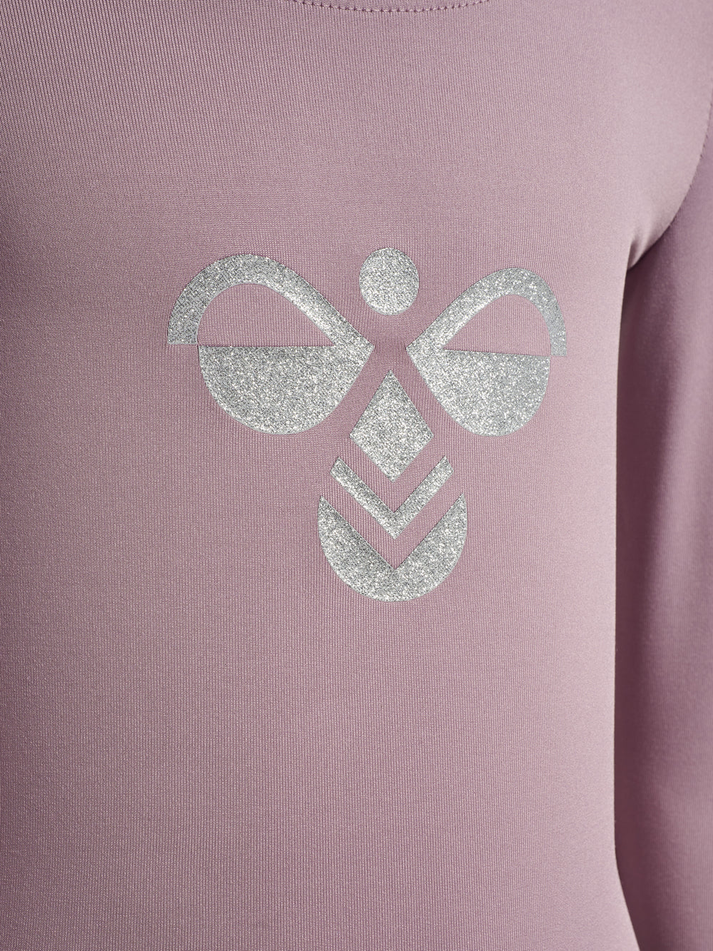 HUMMEL Glitter Tights Gymsuit L/S Kind (sea fog)