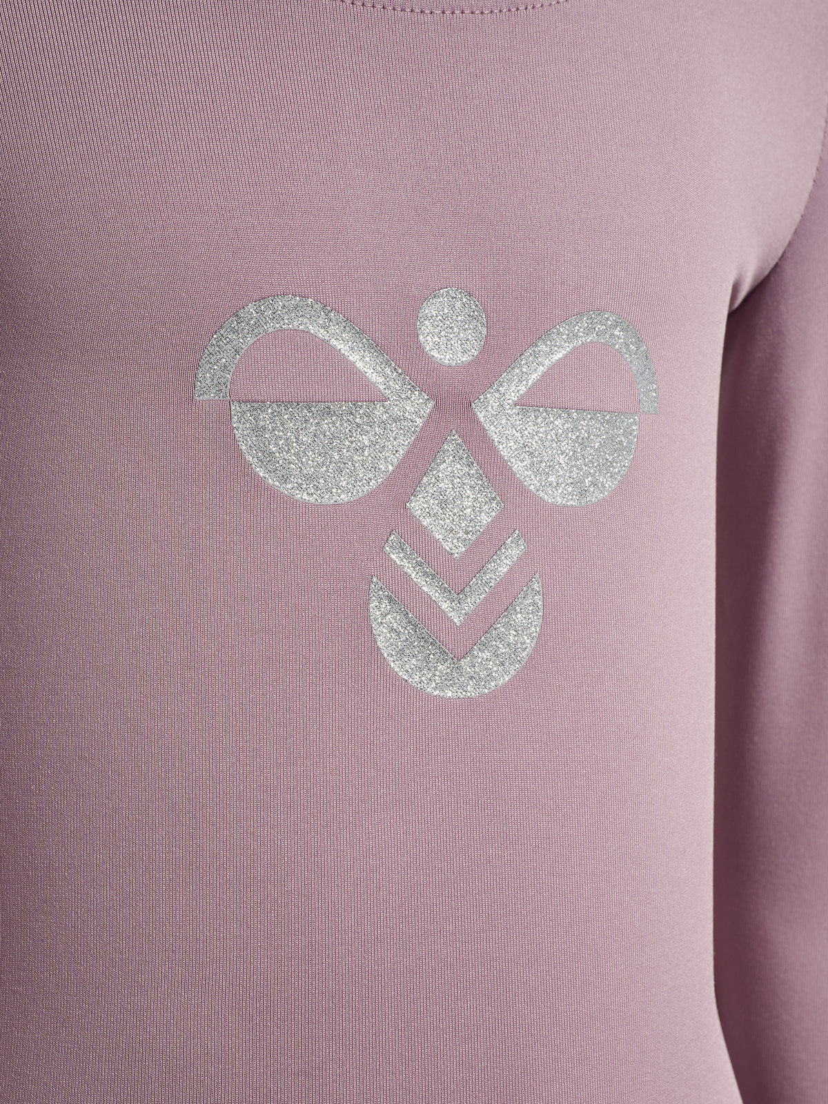 HUMMEL Glitter Tights Gymsuit L/S Kind (sea fog)