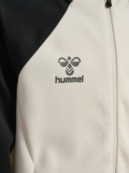 HUMMEL Cima 2.0 Zip Hoodie Kind (marshmallow/black)