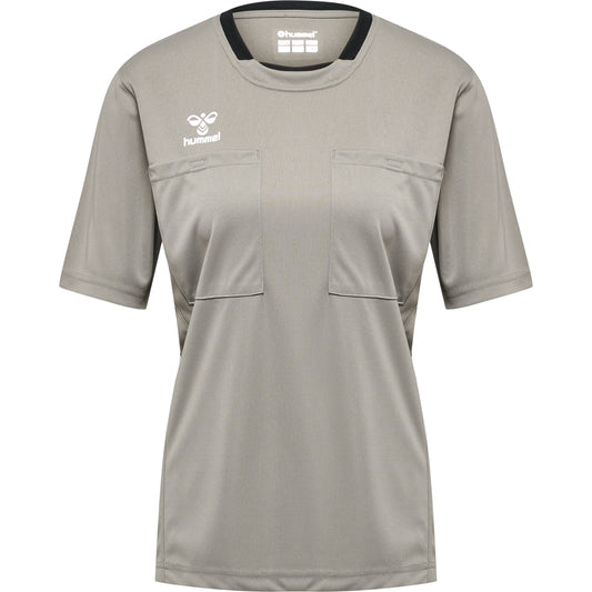 HUMMEL Referee Chevron Wo Jersey S/S Damen Grau