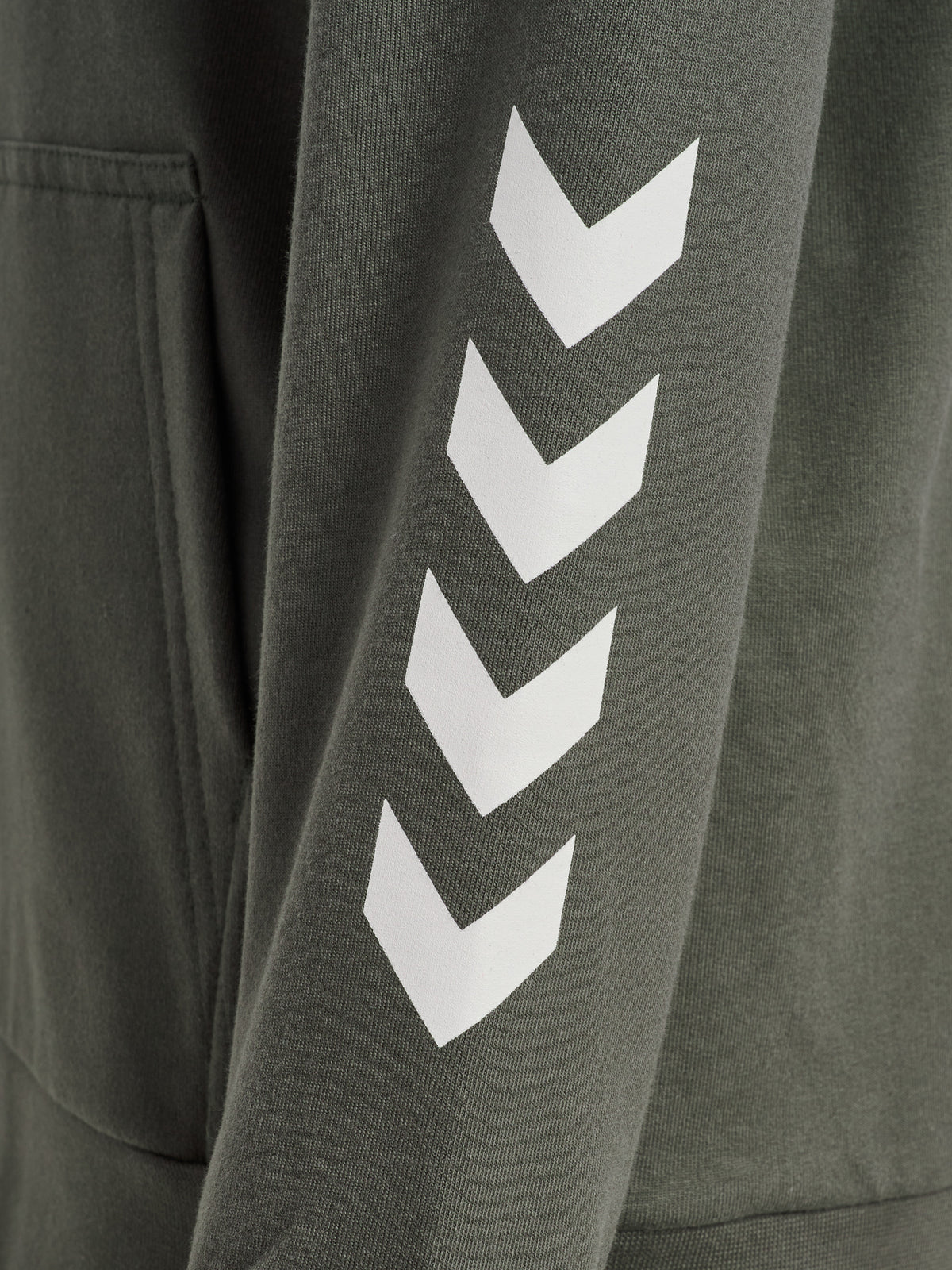 HUMMEL Reg Logo Hoodie Kind (castor gray)