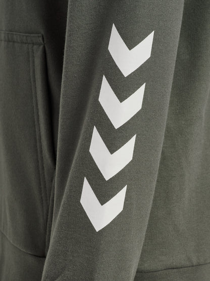 HUMMEL Reg Logo Hoodie Kind (castor gray)