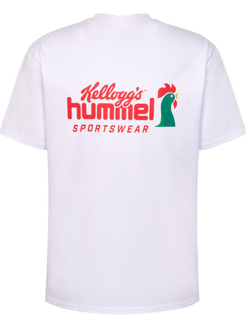HUMMEL Kellogg`s Boxy T-Shirt S/S (bright white)